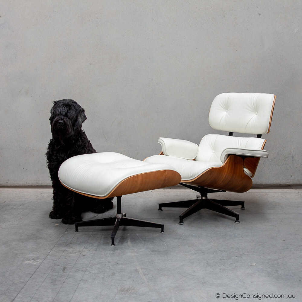 “Eames Lounge Chair and Ottoman: A Mid-Century Epitome of Comfort and Elegance”