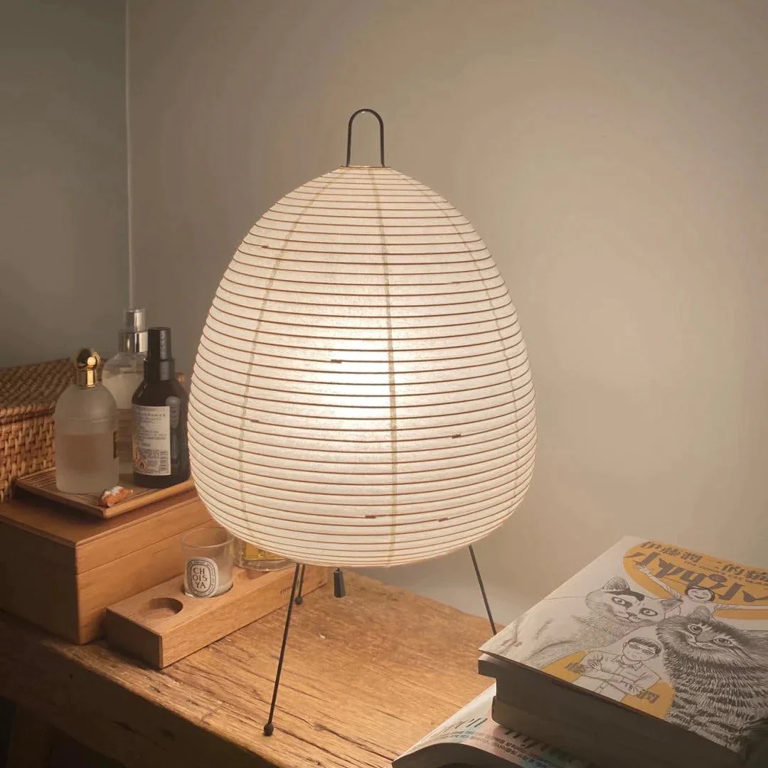 “Noguchi Akari table lamp: Illuminating Elegance in Paper”