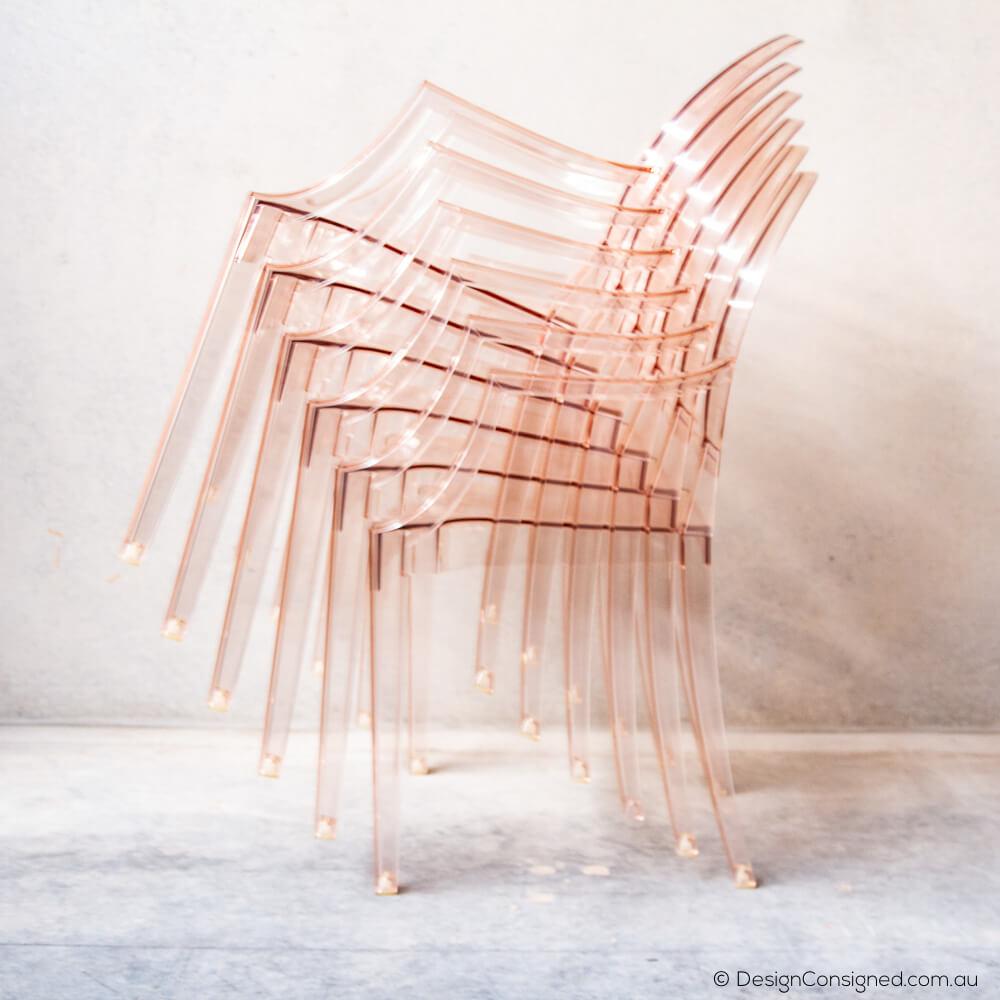 “Sculpted Transparency: The Philippe Starck Ghost Chair”