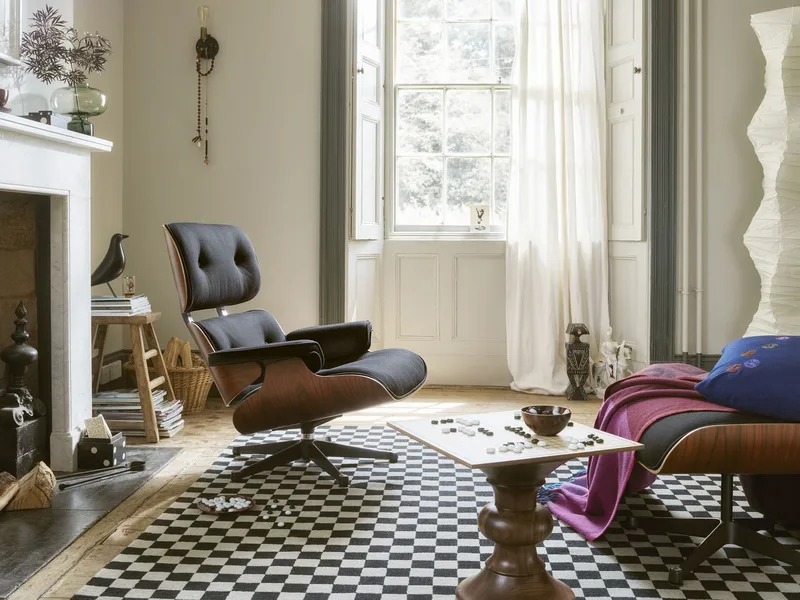 eames interior house bird